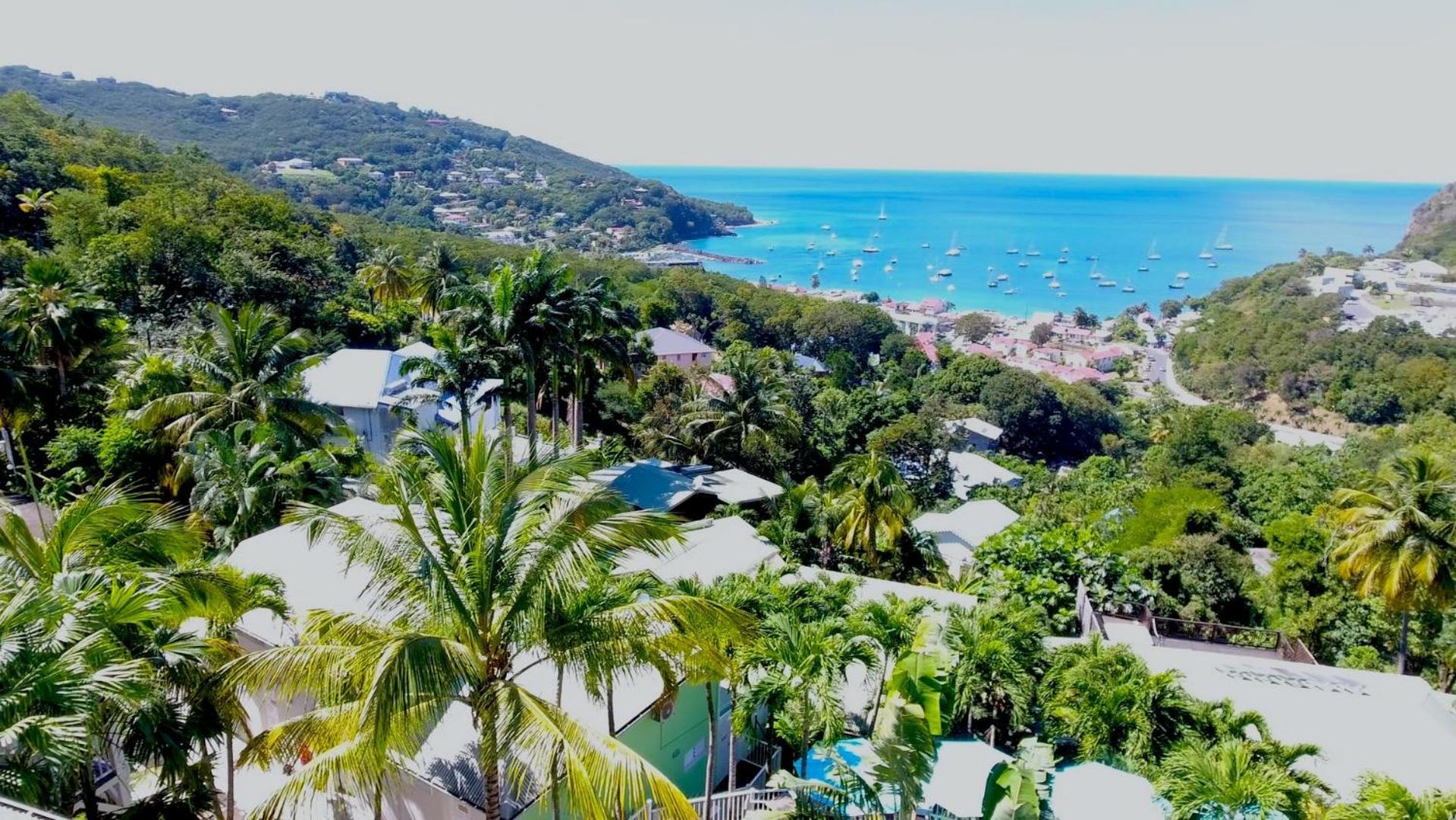 O Coeur De Deshaies Appartements Grande Anse Et Amandiers Exteriör bild