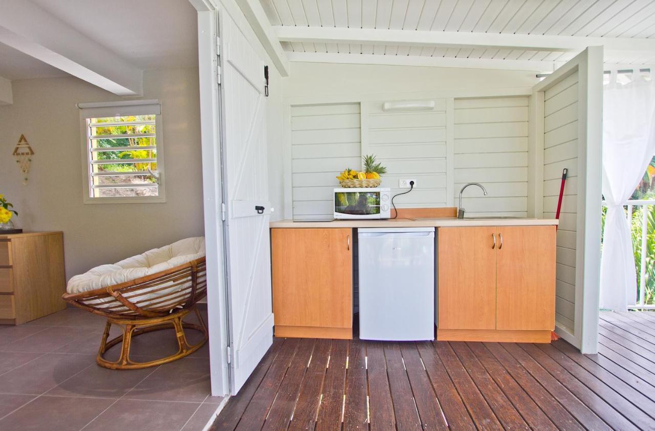 O Coeur De Deshaies Appartements Grande Anse Et Amandiers Exteriör bild